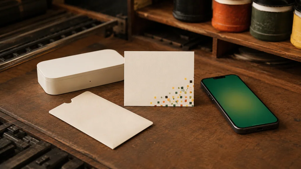 Router, privacy sleeve, and sparse mosaic card for WiFi QR safety